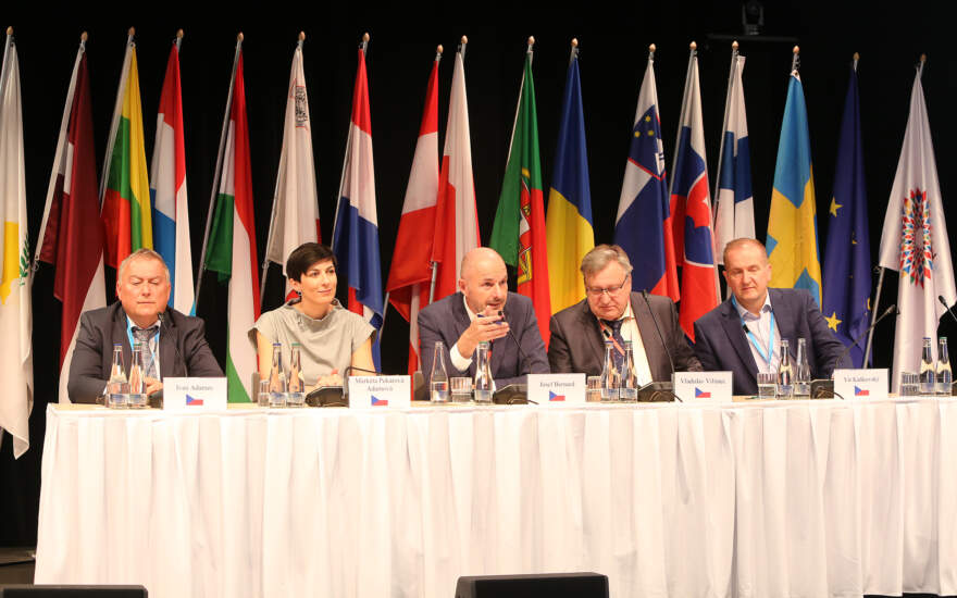 Conférence interparlementaire - SECG (10.-11. 10. 2022, Prague)