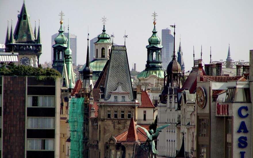 Stověžatá Praha - hlavní město České republiky