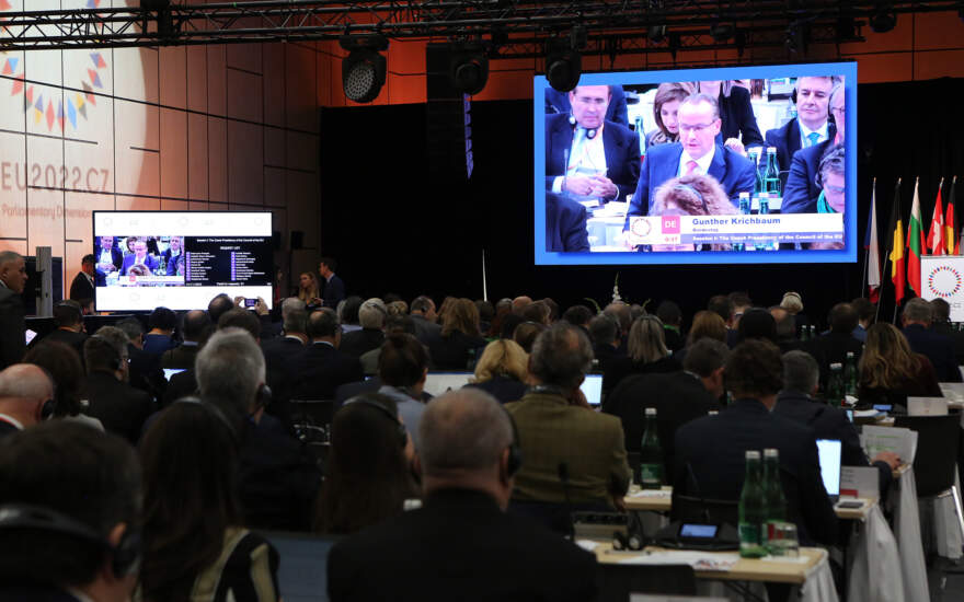 Meziparlamentní konference COSAC (13. - 15. 11. 2022, Praha)